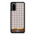 COACH NEW YORK ICON BROWN EMBLEM Samsung Galaxy S20 Case Cover