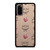 MCM LOVE CHERRIES BROWN LEATHER Samsung Galaxy S20 Case Cover