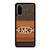 MICHAEL KORS MK LOGO BROWN BAG Samsung Galaxy S20 Case Cover