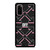 OFF WHITE LOGO BLACK PINK Samsung Galaxy S20 Case Cover