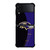 BALTIMORE RAVENS LOGO FOOTBALL NFL ICON Samsung Galaxy Z Flip 4 Case Cover