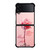 COACH NEW YORK PINK ROSE Samsung Galaxy Z Flip 4 Case Cover