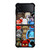 KAWS COLLAGE ICON BRANDS LOGO Samsung Galaxy Z Flip 4 Case Cover