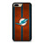 MIAMI DOPHINS NFL METAL STRIPE iPhone 7 / 8 Plus Case Cover