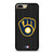 MILWAUKEE BREWERS BASEBALL BLACK iPhone 7 / 8 Plus Case Cover