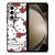 COACH NEW YORK HELLO KITTY FACE COLLAGE Samsung Galaxy Z Fold 5 Case Cover