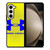 UNDER ARMOUR LOGO BLUE YELLOW Samsung Galaxy Z Fold 5 Case Cover