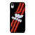 ADIDAS LOGO RED HAT iPhone XR Case Cover