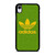 ADIDAS LOGO YELLOW GREEN iPhone XR Case Cover