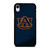 AUBRUN TIGERS FOOTBALL UNIVERSITY TEAM LOGO BLUE iPhone XR Case Cover