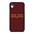 FRED PERRY LONDON LOGO iPhone XR Case Cover