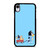 HEELERS FAMILY BLUEY CARTOON iPhone XR Case Cover