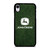 JOHN DEERE LOGO GREEN GRASS ICON iPhone XR Case Cover