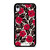 KATE SPADE NEW YORK LOGO RED ROSES iPhone XR Case Cover