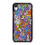 KEITH HARING ART COLORFUL STYLE iPhone XR Case Cover