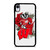 WISCONSIN BADGERS UNIVERSITY FOOTBALL LOGO iPhone XR Case Cover