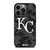 KANSAS CITY ROYALS BASEBALL BLACK CAMO iPhone 13 Pro Case Cover