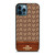 COACH NEW YORK LOGO BROWN LEATHER iPhone 12 Pro Max Case Cover