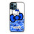 COACH NEW YORK LOGO HELLO KITTY BLUE TIE BOW iPhone 12 Pro Max Case Cover