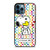 COACH NEW YORK LOGO SNOOPY THE PEANUTS iPhone 12 Pro Max Case Cover