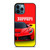 FERRARI LOGO RED CAR iPhone 12 Pro Max Case Cover