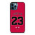 MICHAEL JORDAN 23 CHICAGO BULLS iPhone 12 Pro Max Case Cover