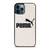 PUMA LOGO BLACK WHITE ICON iPhone 12 Pro Max Case Cover