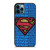 SUPERMAN TYPOGRAPHY LOGO iPhone 12 Pro Max Case Cover