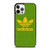 ADIDAS LOGO YELLOW GREEN iPhone 12 Pro Case Cover