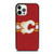 CALGARY FLAMES HOCKEY TEAM LOGO iPhone 12 Pro Case Cover