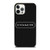 COACH NEW YORK LOGO BLACK iPhone 12 Pro Case Cover