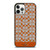 COACH NEW YORK LOGO PATTERN ORANGE EMBLEM iPhone 12 Pro Case Cover