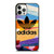COLORFUL ICON ADIDAS LOGO iPhone 12 Pro Case Cover