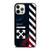 OFF WHITE LOGO MARBLE NIKE iPhone 12 Pro Case Cover