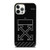 OFF WHITE LOGO TIME DATE CARBON iPhone 12 Pro Case Cover