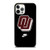 OKLAHOMA SOONERS UNIVERSITY FOOTBALL TEAM LOGO iPhone 12 Pro Case Cover