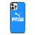 PUMA LOGO BLUE ICON iPhone 12 Pro Case Cover PUMA LOGO BLUE ICON iPhone 12 Pro Case Cover