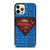 SUPERMAN TYPOGRAPHY LOGO iPhone 12 Pro Case Cover