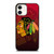 CHICAGO BLACKHAWKS HOCKEY TEAM LOGO EMBLEM iPhone 12 Case Cover