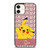 COACH NEW YORK LOGO PINK X PIKACHU POKEMON iPhone 12 Case Cover
