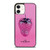 COACH NEW YORK LOGO SILVER STRAWBERRY ICON iPhone 12 Case Cover