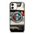 FORD MUSTANG CAR LOGO WHITE iPhone 12 Case Cover