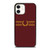 FRED PERRY LONDON LOGO iPhone 12 Case Cover