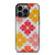 KATE SPADE JACQUARD PINK YELLOW iPhone 13 Pro Case Cover