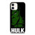 HULK SUPERHERO MARVEL AVENGERS CARTOON iPhone 12 Case Cover