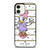 KATE SPADE NEW YORK LOGO DAISY DUCK DISNEY iPhone 12 Case Cover