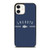 LACOSTE CROC LOGO BLUE iPhone 12 Case Cover