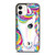 LISA FRANK UNICORN HORSE ART iPhone 12 Case Cover