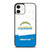 LOS ANGELES CHARGERS FOOTBALL LOGO BOLT UP iPhone 12 Case Cover