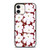 MARIMEKO HERITAGE WHITE RED FLOWER iPhone 12 Case Cover